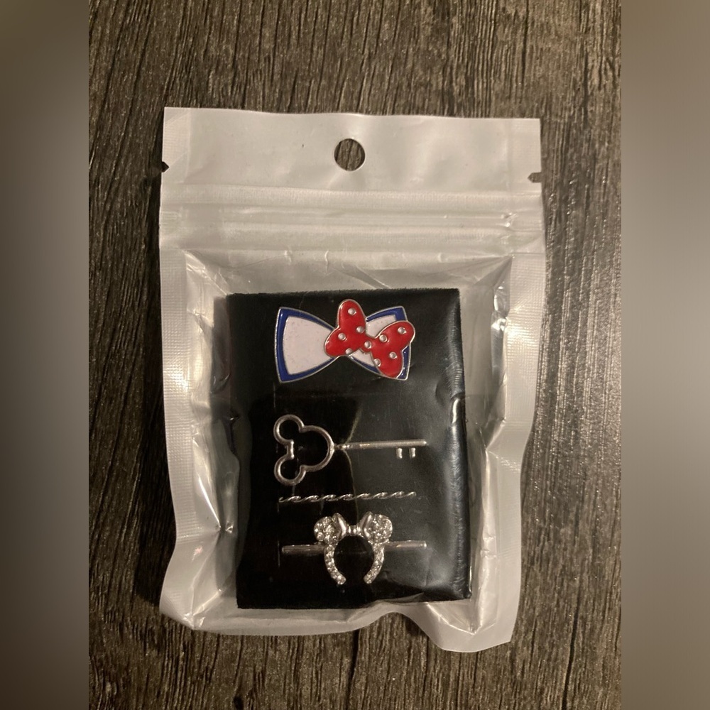 Minnie Mouse silver charms for watchbands and Magicbands - Picture 3 of 4